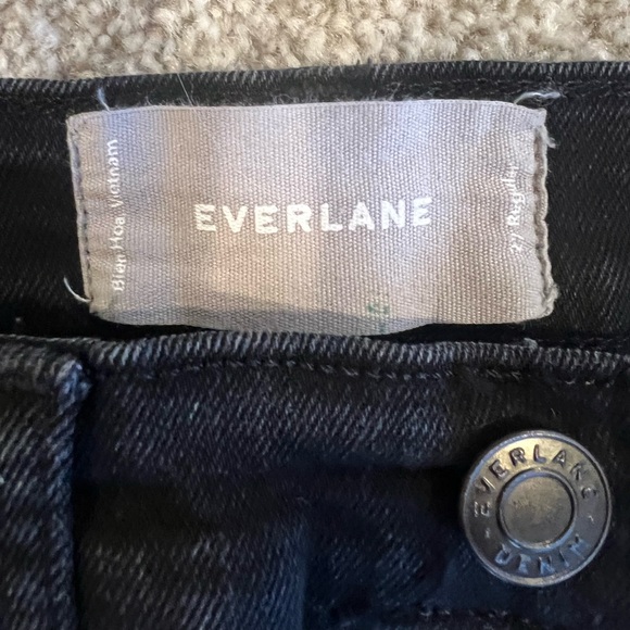 EVERLANE black, skinny jeans. Size 27 - Picture 3 of 5
